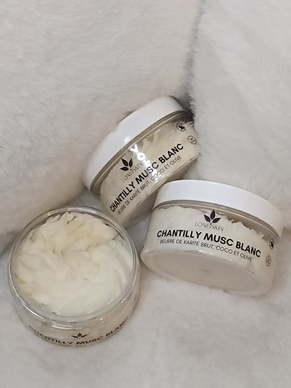 Chantilly Musc blanc - Corps, visage et cheveux